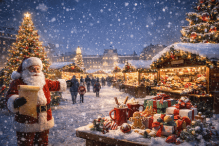 Marché de noël à Bellevue